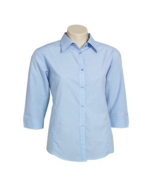 Paramount Ladies 3/4 slv Micro Check