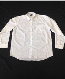 Paramount White Poplin L/S Shirt